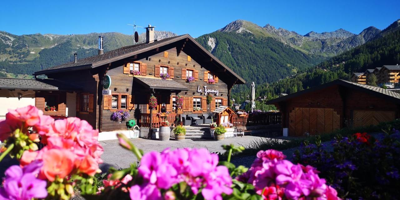Auberge La Tzoumaz Exteriér fotografie